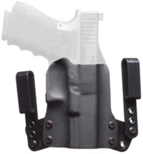 BlackPoint Tactical Mini Wing Metal Inside Waistband Holster Fits Sig P365 AXG Legion Black Kydex and Leather 1.75" Belt