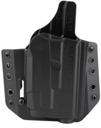 Bravo Concealment BCA Light Bearing OWB Holster 1.5" Belt Loops Fits Glock 19/19X/23/32/45 w/Streamlight TLR