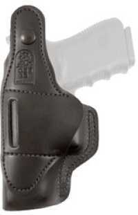 DESANTIS Dual Carry II Holster IWB/OWB RH LTHR J Fr 2" Black