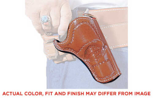 DeSantis Gunhide 083 DOC Holiday Cross Draw Belt Holster Fits SAA 3 1/2" Left Hand Black Leather