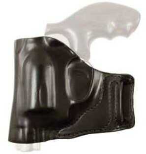 Desantis E-GAT Slide Belt Holster Fits J-Frame 2.25" Bodyguard .38 Ruger LCR Left Hand Black Leather 115BB02Z0