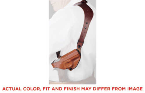 DeSantis Gunhide 11Z CEO Shoulder Holster Fits Glock 17 19 22 23 26 27 Left Hand Black Leather