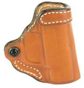 Desantis 155 Criss-Cross Belt Holster Right Hand Tan Leather LCP II 155TA7FZ0