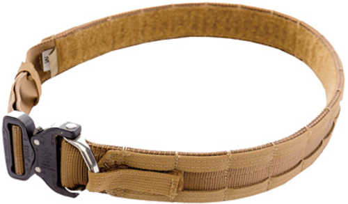 Eagle Industries Operator Gun Belt Cobra Buckle W/ D-ring Attachment Two Rows Of Molle Med 34"-39" Coyote R-ogb-cbd-ms-m