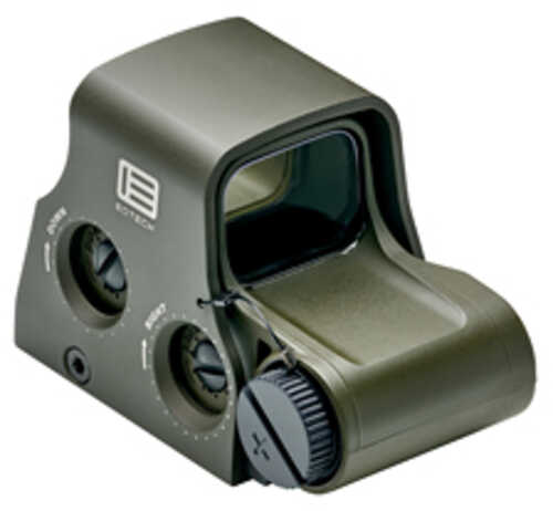 Eotech Xps2 Holographic Non-night Vision Compatible Sight Red Reticle 68moa Ring With 1 Moa Dot Olive Drab Green Rear Bu