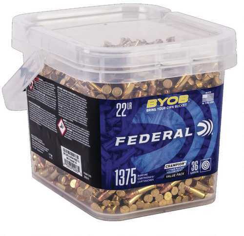 22 Long Rifle 1375 Rounds Ammunition Federal Cartridge 36 Grain Hollow Point