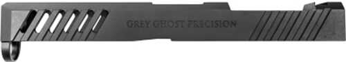 Grey Ghost Precision Stripped Slide For Glock 17 Gen 5 Version Dual Optic Cutout Compatible With Leupold DeltaPoint