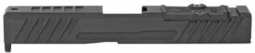 Grey Ghost Precision Stripped Slide For Glock 19 Gen 3 Dual Optic Cutout Compatible With <span style="font-weight:bolder; ">Leupold</span> DeltaPoint Pro or Triji