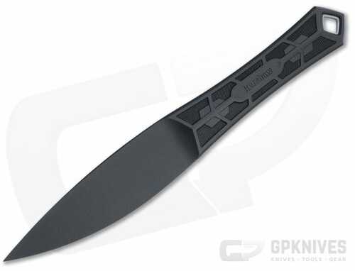 Kershaw Interval Fixed Blade Knife 2.4" Blunt Drop Point Pa-66 Nylon Construction Matte Finish Black 1399x