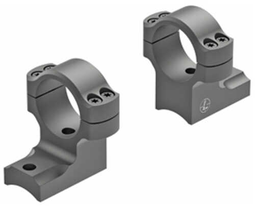 Leupold BackCountry Rings 1" High 2 Piece Fits Savage 10/110 Round Receiver #8-40 Screws Matte Black