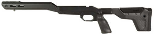 MDT HNT-26 Rifle Chassis Matte Finish Black w/Carbon Fiber Fixed Stock MLOK Forend Fits Howa 1500 Short Action/Weatherby