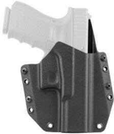 Mission First Tactical OWB Holster Fits Glock 17/22/31 Right Hand Black Boltaron Standard Belt Loops 1.75"