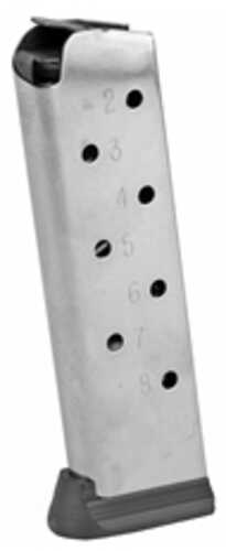 Colt's Manufacturing Magazine 45 ACP 8Rd Fits 1911 Government/Commander Stainless Finish