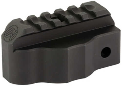 Midwest Industries HK MP5 End Plate Adaptor Picatinny Aluminum Anodized Finish Black MI-MP5-PEPA