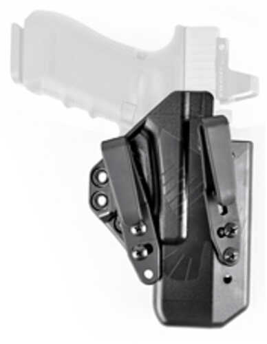 Raven Concealment Systems Eidolon Inside The Waistband Fits Glock 17 22 19 And 23 Polymer Black Ambidextrous 1.5" Overh