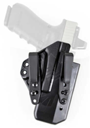 Raven Concealment Systems Eidolon Inside the Waistband Fits Glock 19 and 23 Polymer Basic Kit Black Left Hand 1.5" Overh