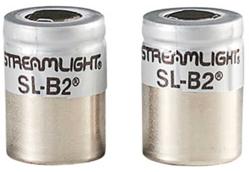 Streamlight Sl-b2 Rechargeable Battery 2 Pack Silver And Black 22121