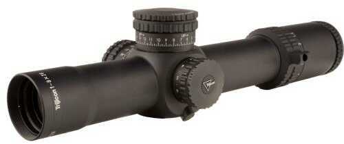 Trijicon AccuPower 1-8x28 Rifle Scope, 1/4 MOA Illuminated LED Segmented-Circle Crosshair Reticle, Matte Black Finish