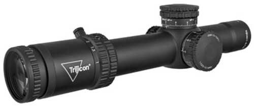 Trijicon Credo 1-8x28mm First Focal Plane Riflescope with Red/Green MRAD Segmented Circle 34mm Tube Matte Black Exposed