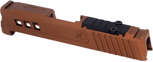 True Precision Axiom Slide Fits Sig P365 Copper TiCN Finish RMS Optic Cut & Cover Plate