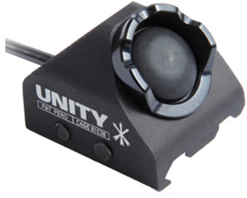 Unity Tactical Hot Button Light Activation Switch Picatinny Compatible with Surefire Tailcaps Anodized Finish Black