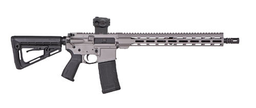 Sig Sauer M400 Elite Semi-Automatic Rifle 5.56 NATO/223 Remington 16" Barrel 10 Round Titanium Cerakote Finish