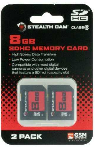 Stealth Cam Stc2sd8gb Sd Memory Card 8gb 2 Pack-img-0