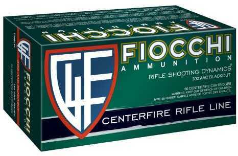 300 AAC Blackout 100 Rounds Ammunition Fiocchi Ammo 150 Grain Full Metal Jacket Boat Tail