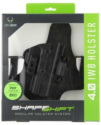 Alien Gear Holsters ShapeShift 4.0 Compatible with for Glock 19 Black Polymer