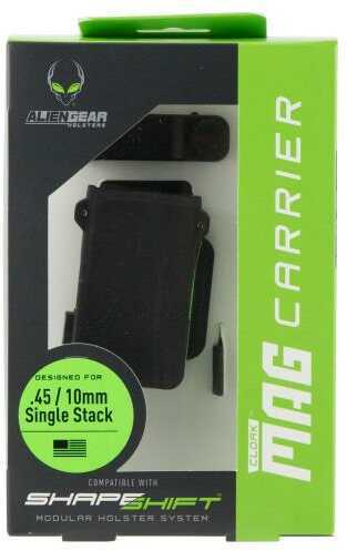 Alien Gear Single Mag Carrier OWB/IWB 45/10MM SS AMB Black