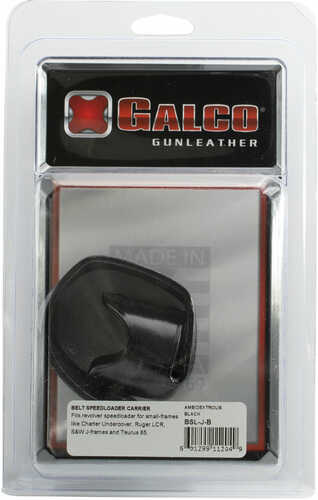 Galco Speed Loader S&W J-Frame 36 2"; Ruger SP101 Up To 1.75" Steerhide Black