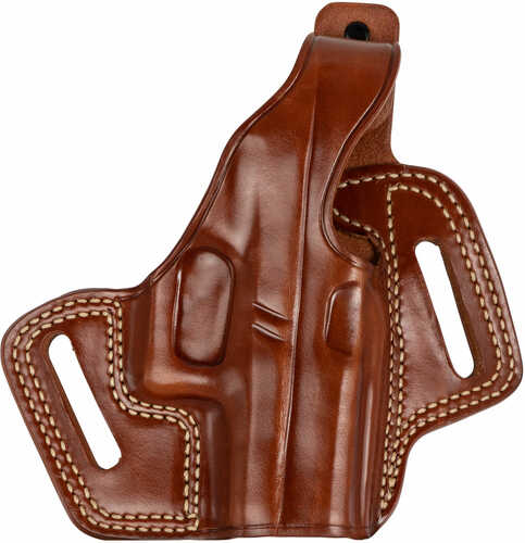 Galco Fletch High Ride Belt Slide Holster Fits GLOCK 43/43X Right Hand Leather Tan