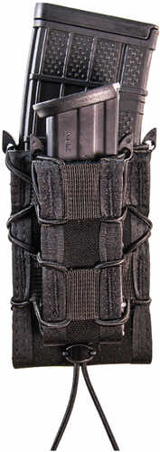 High Speed Gear Taco MOLLE Double Decker Cordura/Polymer Black