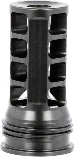 OSS Suppressors QD 338 Muzzle Brake 338 Caliber 3/4"-24 Tpi Black