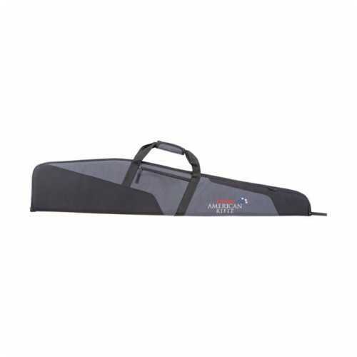 Allen <span style="font-weight:bolder; ">Ruger</span> American Rifle Case Gray/Black Endura Fabric 46" Thick Foam Padding 27433