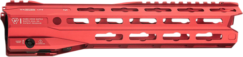 Strike Industries GridLok Lite With Quick Rail Detach System 11"L 1.57"D M-LOK Red Aluminum For AR-1