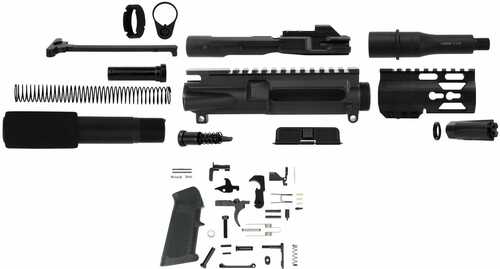 Tacfire Ar Build Kit 9mm Luger 4.50" Barrel Black For Ar Platform