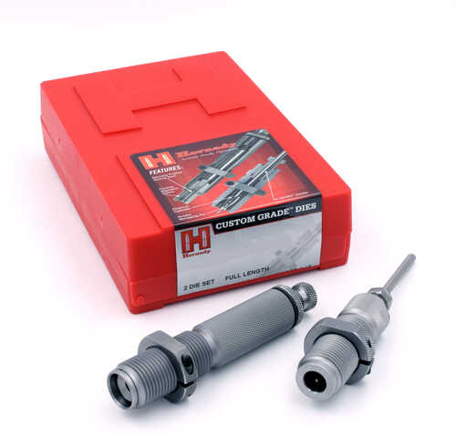 <span style="font-weight:bolder; ">Hornady</span> Custom Grade Series III 2-Die Set For 8.6 Blackout Includes Sizing/Seater