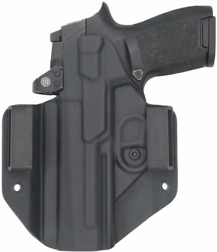 C&g Holsters 0280100 Covert Owb Black Kydex Belt Loop Fits Sig P320 M17/x5 Right Hand