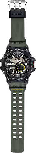 G-Shock/vlc Distribution GG10001A3 G-Shock Tactical MudMaster Keep Time Green Size 145-215mm Features Digital Compass