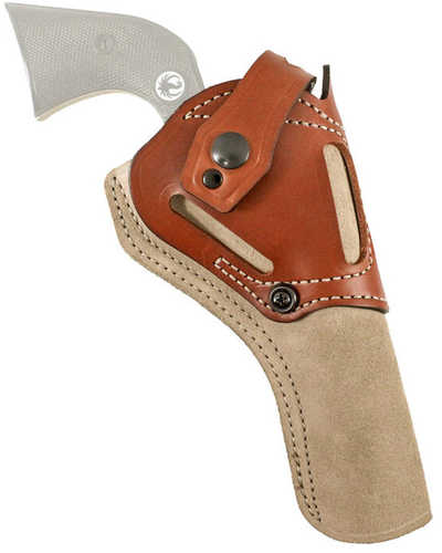 DeSantis Gunhide 189Nj5XZ0 Wild Hog OWB Natural Leather Belt Fits Ruger Wrangler 7 1/2" Ambidextrous