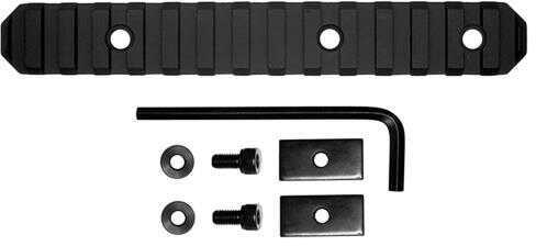 Grovtec USA Inc. AR Stock Picatinny Rail 6" Length 15 Slots Black Md: GTSW191