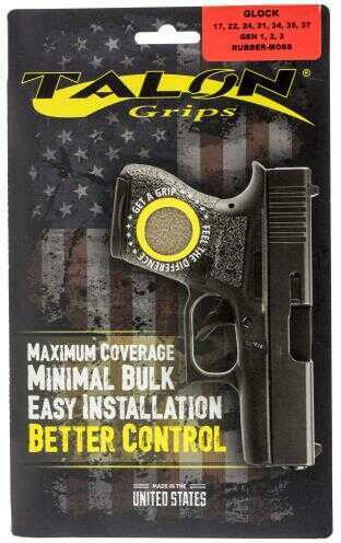 Talon for Glock 17/22/24/31/34/35/37 Gen 3 Rubber Adhesive Textured Grip, Moss Md: 103M