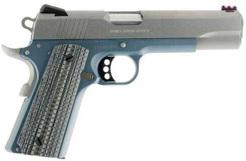 Colt 45 ACP Competition 1911 Series 70 Government Model 5" Barrel 8 Round G10 Grip Blue Titanium Frame Semi-Auto Pistol