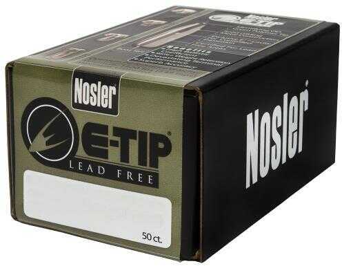 Nosler 59380 E-Tip 30 Caliber .308 110 GR Spitzer 50 Box