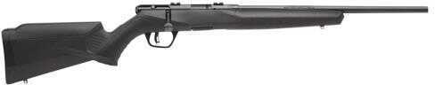 Savage B17 Compact Rifle 17 HMR 18" Barrel 10 Rounds Matte Black Synthetic Stock Blued Finish