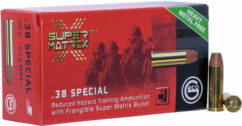 38 Special 50 Rounds Ammunition Ruag Ammotec 100 Grain Fragmenting Hollow Point