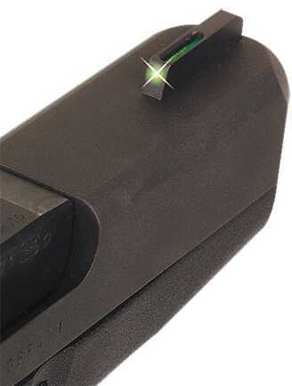 Truglo TG-TG131Rt1 TFO Square Green Front/U-Notch Rear Tritium/Fiber Optic Nitride Fortress Frame <span style="font-weight:bolder; ">Ruger</span> SR W/2