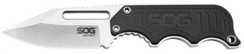 SOG Knives Instinct G10 Handle, Satin Md: Nb1012-CP