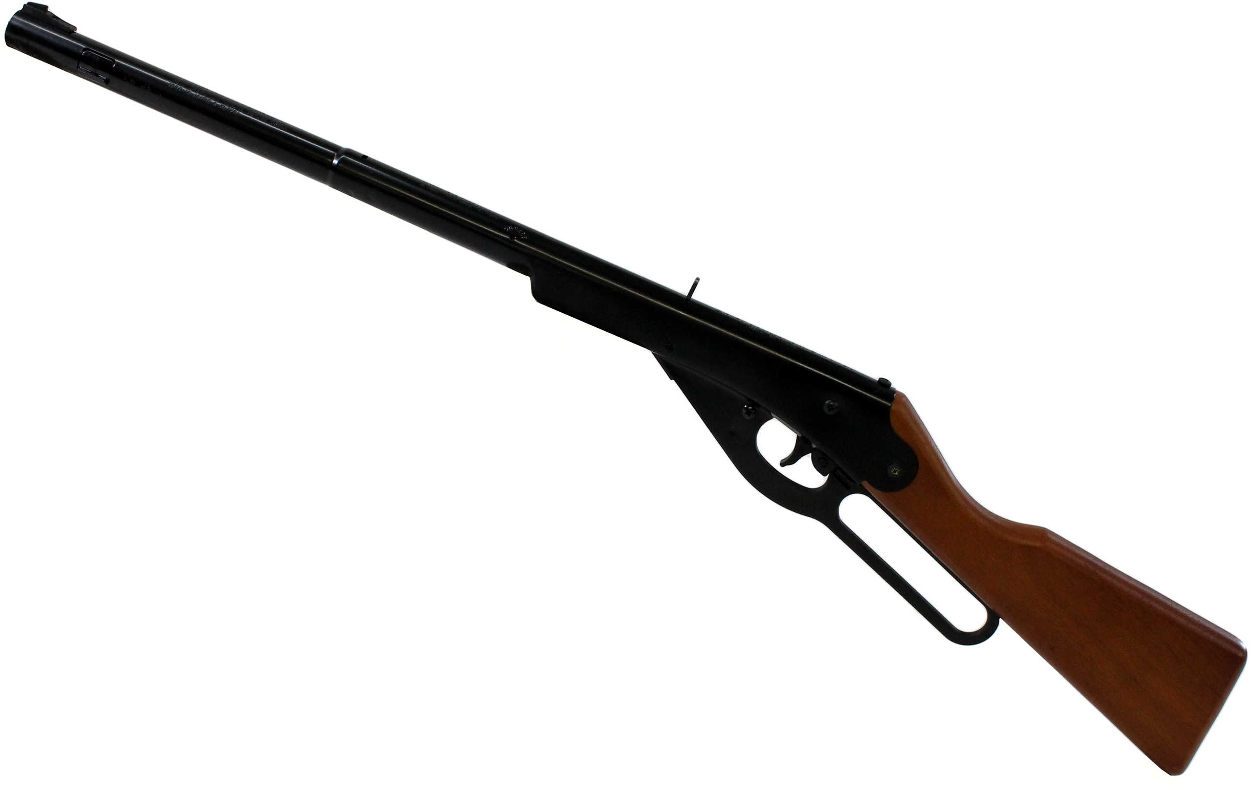 Daisy Model 105 Buck Air Rifle .177 BB Black Finish Wood Stock Lever ...